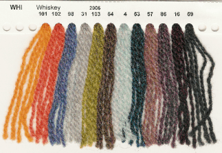 Whiskey Color Card